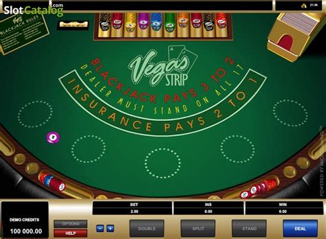 Strip blackjack